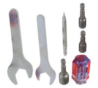 Outil de Retrait de Buse D'imprimante 3d Argenté, pour Changement Sûr extraction pour Extrudeuse, Ajusteuse de Machine 3d, Limite les Doigts Brûlés, Format Compact