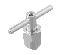 Outil de retrait de cartouche pour robinets à poignée unique - Extracteur en métal pour cartouches de valve 1200, 1222, 1225, poignée ergonomique pour une douche facile et