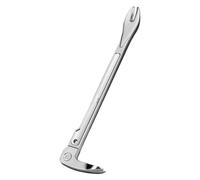 Outil de retrait de clous et de tige de corbeau en acier au carbone en 3 tailles pour menuisiers, petit outil de préhension, extracteur de clous à double tête