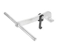 Outil de retrait de couvercle d'égout robuste - 26,9 x 25,9 x 6,9 cm - Lève-couvercle ergonomique multifonction en métal pour un accès et une extraction rapides