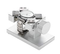 Outil de Retrait de Lunette de Montre Rouge/argent, Ouvre-lunette de Montre, Outil de Réparation de Retrait de Lunette de Montre Rouge Professionnel, Outil D'horloger pour le Diamètre de la(Argent)