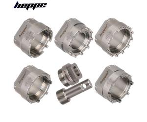 Outil de retrait de manivelle de vélo HEPPE, anneau de verrouillage araignée de manivelle installation et de retrait pour manivelles ROTOR/Cannondale/s-work/SI/FSA/SRM FC-05