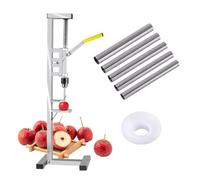 Outil de retrait de noyau de fruits en acier inoxydable, vide-aubépine portable, lame remplaçable de 8/9/10/11/12 mm, ressort de rebond automatique, avec poignée antidérapante et couteau
