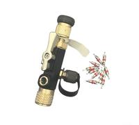 Outil de retrait de noyau de valve CVC, avec verre de visée, extracteur magnétique à double usage en alliage de cuivre, adapté pour les systèmes R22, kit de réparation et d'entretien de climatisation