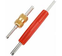 Outil de retrait de noyau de valve de climatiseur de voiture pour R134 R12 avec composants en plastique et alliage d'aluminium pour une réparation et un entretien efficaces de la climatisation