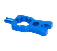 Outil de retrait de noyau de valve de vélo - Outil de démontage de noyau de valve multifonction - Outil de démontage de noyau de pneu compact pour pneus de vélo