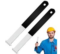 Outil De Retrait De Pavé - Extracteur En Bloc D'acier Avec Double Crochet - Outil D'étirement De Pavé | Puller En Brique Pour Patio, Jardin, Pelouse Et Cour | Poignée En Caoutchouc Ergonomique Pour La
