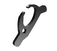 Outil de retrait de pince de pneu robuste avec principe de levier pour installation de vélo électrique de moto