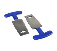 Outil de retrait de piscine en métal pour buses Hayward Base globe oculaire avec poignée confortable offrant un effet de levier maximal pour l'entretien du jet (2 pièces)