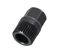 Outil de retrait de poulie d'alternateur, 33 dents hexagonales pour générateur automobile, outils de retrait de poulie d'embrayage pour réparation intérieure, noir