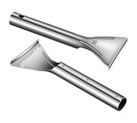 Outil de retrait d'écailles de poisson ergonomique en acier inoxydable pour capturer les écailles lâches et éviter les dégâts - Manipulation confortable - Outil de pêche pour saumon et truite