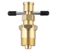 Outil de retrait des olives pour raccords de compression de tuyaux en cuivre - Construction en laiton massif - Convient aux tubes standard américains de 1/2 et 3/4 utilisés pour les tâches d'entretien