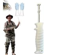 Outil de Retrait d'hameçon, extracteur d'hameçon à dégagement Rapide, Accessoires de pêche - Conception sûre pour Une Utilisation en Profondeur, Pince de Retrait par Rotation et libération (1PCS)
