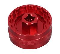 Outil de retrait d'installation de pédalier en alliage d'aluminium pour 44 mm, fonctionne avec BBR60, FSA386, DUB16T, BB9100 98 g Design léger (rouge)