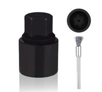 Outil de Retrait Écrou Roue à Verrouillage en D, Clé Roue Premium Anti-Vol Outil Extracteur d’Écrou avec Brosse de Nettoyage pour Démontage & Installation Facile