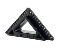 Outil de révélation de garniture - 6,8 x 3,5 x 1,6 cm - Cale portable à décalage multiple | Jauge d'alignement de boîtier de porte et fenêtre, précision durable, pour le travail du bois, la maison, le