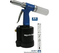 Outil de rivetage pneumatique Adler AD-6017, outil haute performance pour la pose de rivets, design compact et ergonomique, résistance maximale, compatibilité pneumatique, couleur métallique.