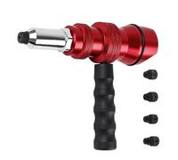 Outil de rivetage - Poignée antidérapante, aide à l'entretien automatique, pièce de fixation professionnelle pour perceuse à rivets, adaptateur d'insertion fileté robuste |