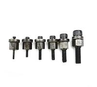 Outil de rivetage Professionnel en Acier à la Main, tête d'écrou à Rivet à Main, Outil d'installation Simple, Outil de rivetage pour M3 - M10 pièces de Rechange pour mandrin