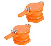 Outil de robinet de miel, extracteur miel, vanne vanne, robinet d'apiculture, outil d'embouteillage en plastique orange 2 pièces