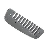 Outil de Rodage de Valve à 10 Trous Peigne Harmonica Partie, Kit D'outils de Retrait de Borne 4,1 X 1,3 X 0,2 Pouces en Alliage D'aluminium pour Petit Instrument de Musique pour