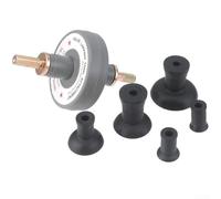 Outil de rodage de valve pour voiture, moto, VTT avec 5 plaques d'aspiration - Compatible avec perceuses électriques pour faciliter une préparation précise de la valve