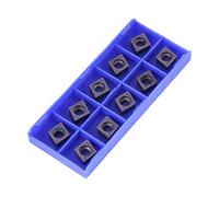 Outil de rotation de coupeur, 10pcs CCMT09T304 Le carbure de commande numérique par ordinateur VP15TF insère le coupeur de lame outil de rotation avec la boîte