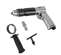 Outil de rotation réversible 3/8"/1/2" - Perceuse pneumatique professionnelle à grande vitesse pour perçage sur mur sol réparation automobile air