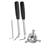 Outil de roue Extracteur de treuil en acier métallique Ventilateur de cuisine Outil de retrait manuel Réparation Retrait de la direction Démontage Nettoyage