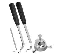 Outil de roue extracteur de vent extracteur d'outils de cuisine extracteur de ventilateur en acier en métal réparation de la poignée d'extraction de la main pour enlever et nettoyer