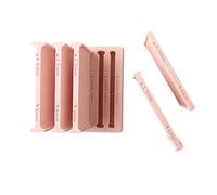 Outil de rouleau de ficelle d'épaisseur d'argile-ensemble roulement précision, kit contrôle bande pour une utilisation artisanale, guide réglable avec 5 tailles, fourniture artiste, outil mise en form