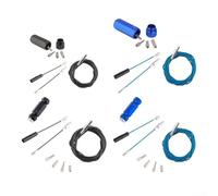 Outil de routage de câble prêt pour DI2 pour câblage interne de lignes de frein hydrauliques et câbles de changement de vitesse électroniques (Paiements - Noir)