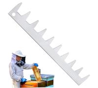 Outil de ruche, espaceur à 9 châssis pour la ruche d'abeille, espaceurs de cadre en acier inoxydable à la rouille 15x2, outil d'espacement résisoir la corrosion pour l'apiculture, les cadres