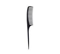 Outil de salon multifonctionnel à extrémité pointue pour la création de chignons, dents larges, design confortable pour la maison