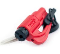 Outil de sauvetage Resqme, coupe-ceinture, secours d'urgence, rouge