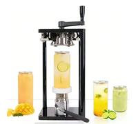 Outil de scellage manuel avec rouleaux en acier inoxydable pour bocaux et conteneurs, scellant de table portable