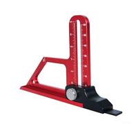 Outil de scie à table réglable et jauge de profondeur de table de défonceuse, 0 à 60 mm métrique et en pouces, pour alliage d'aluminium usiné CNC pour le travail du bois et les projets de bricolage