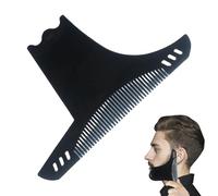 Outil de sculpture de barbe pour homme - Modèle de façonneur et doublure de barbe multifonctions | Mustache Shaper et guide de garniture pour les lignes parfaites, le cou et les styles de barbe