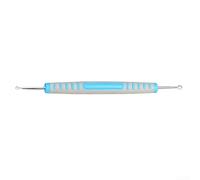 Outil de sculpture de poterie, outil de texture à double tête avec poignée en ABS pour la céramique et la sculpture faites à la main (B)