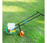 Outil de semis de jardinage portable - Semoir manuel multifonction pour maïs, coton, soja et cacahuètes - Distributeur de graines de précision à 6 bouches pour une plantation efficace