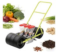 Outil de semoir de légumes - Semoir manuel pour jardin - Séchoir réglable à 3 rangées pour chou, radis et petites graines - Équipement de jardinage facile à utiliser