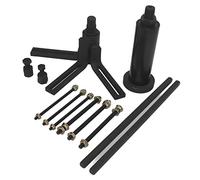 Outil de Séparateur de Carter en Acier + Fer, Outil de Séparateur de Séparateur de Carter à Bras Réglable Kit D'installation D'extracteur de Carter de Manivelle pour Moto ATV