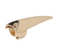 Outil de Séparation des Doigts de Cheveux, Outil de Tresse de Point de Séparation des Cheveux, Anneau de Sélection de Tresses de Dreadlocks Durables en Alliage pour Extensions de Perruques(doré)