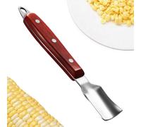 Outil de séparation des grains de maïs Manche en bois avec poignée | Outils de corbeille de maïs pour appartement restaurant pique-nique barbecue barbecue extérieur préparation repas dîner