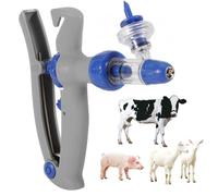 Outil de seringue pour bétail, seringue continue pour bétail, 2 ml/5 ml/10 ml/seringue vétérinaire, seringue d'alimentation pour animaux d'alimentation pour la séparation des liquides d'alimentation d