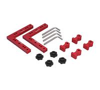 Outil de serrage de charpentier Clip à angle droit, fixation à angle droit pour le travail du bois, panneau de positionnement à 90 degrés pour planches de bois, localisateur en