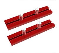 Outil de serrage de positionnement coulissant pour le travail du bois avec table de scie et clôture de trou pour chien, construction en alliage d'aluminium pour une fixation stable et une installation