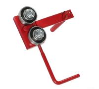 Outil de serrage de rail de barre de tronçonneuse - Ferme-rail de barre métallique réglable pour réparation de barre de tronçonneuse, restaure les rails d'usine, réduit l'usure de la chaîne et