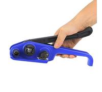 Outil de Serrage des Bandes Tendeur Manuel, Pince de Cerclage pour PET/PP 16-19mm, Machine d'Emballage avec Cutter