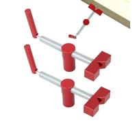 Outil de serrage d'établi, étau de table - Support de poignée d'établi réglable en bois et métal, outil de charpentier compact, support de travail d'atelier, utilisation artisanale, dispositif de